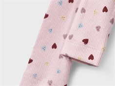 Name It winsome orchid hjerter rib leggings